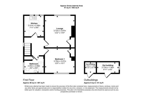 Flat A, 45 Goldings Crescent, Basildon, Essex, SS16 4RX