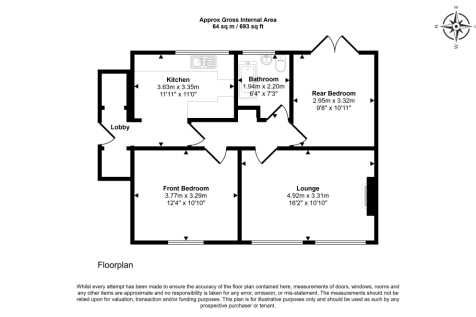 Flat 27 Crawte Avenue, Holbury, Southampton, Hampshire SO45 2GQ