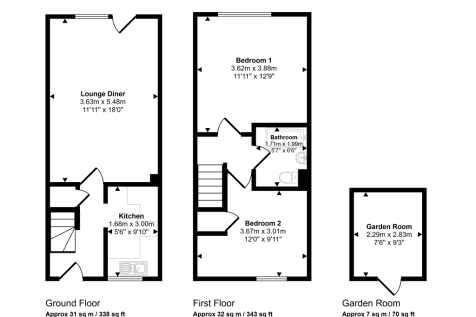 8 Pool Court, Catford, London,  SE6 3JQ
