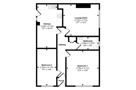 47 Wendover Court, Western Avenue, London W3 0TG
