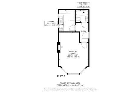 Flat 5, 7 Parklands, Surbiton, Surrey, KT5 8EA