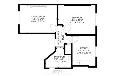 55 Greyhound Mansions, Barons Court, London, W6 8NY