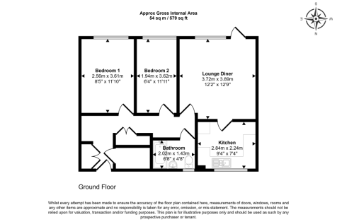 46 &amp; 48 Browney Path, Bedford, Bedfordshire, MK41 7XH