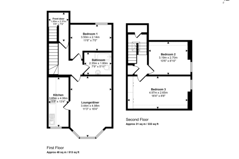 Flat 3, 1 Burgoyne Road, London SE25 6JT