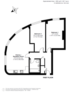 Flat 133 Coles House, 107 -143 Muswell Hill, London, N10 3HS