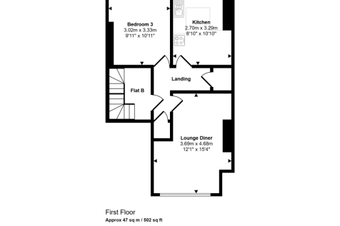 Flat A &amp; Flat B, 109 Tottenhall Road, Palmers Green, London N13 6JA