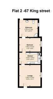 Flat 2, 67 King Street, Southport, Merseyside, PR8 1LG