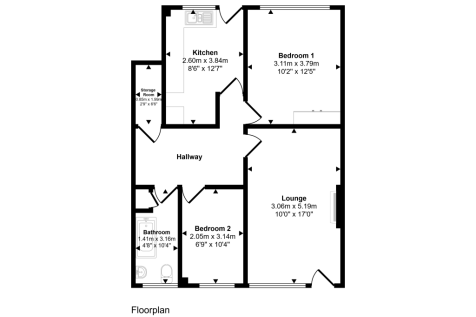 2 Salisbury Court, Querneby Road, Nottingham NG3 5JD