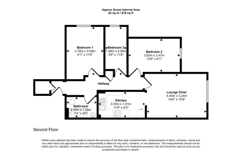Flat 13 Presentation House, 240 Wick Road, Hackney, London, E9 5DR