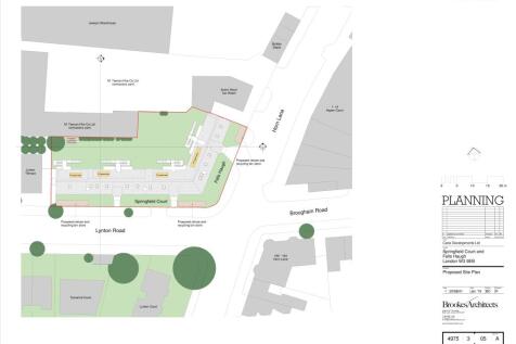 1 to 15 Springfield Court, Lynton Road and 1 to 6 Fells Haugh, Horn Lane, Acton, London, W3 9EA