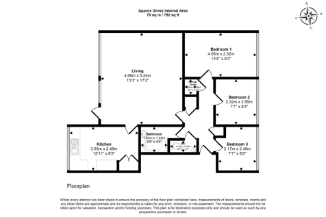 Flat 79 Mountbatten Square, Ward Royal, Windsor, SL4 1SZ