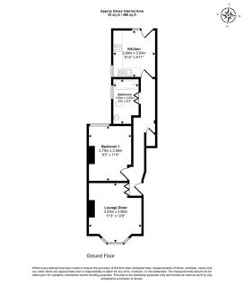 Ground Floor Flat 68 Crowland Road, South Tottenham, London, N15 6UU