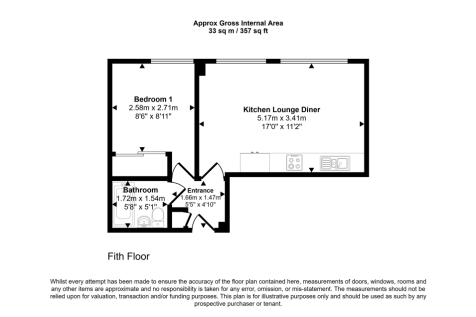 Flat 8 City View Apartments, 29A Saffron Hill, London EC1N 8AG