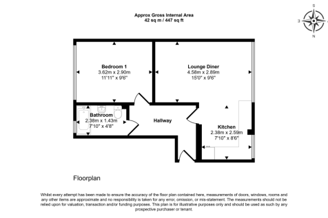 3 The Sheraton, St Marks Hill, Surbiton, KT6 4PY
