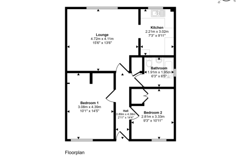 12 Bernard Court, Vale Road, Camberley GU15 3AY