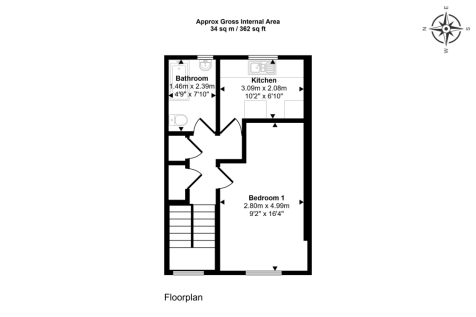 Flat D, 9 Newton Road, Westminster, London, W2 5JP