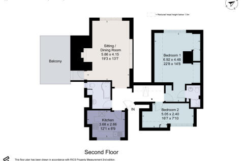 Flat 3, Three Gables, Mill Road, Marlow, Buckinghamshire, SL7 1QB