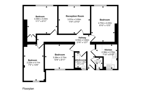 Flat 110, Phipps House, Australia Road, London, W12 7QF