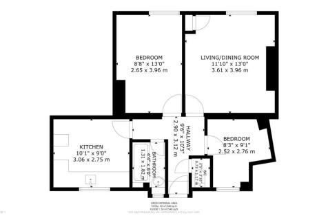 Flat 11 Marden House, Pembury Estate, Hackney, London, E8 1AZ