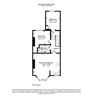 First Floor Flat, 47a Lower Boston Road, Hanwell, London, W7 3TP