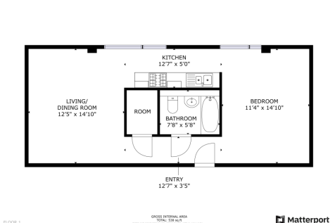 Flat 606, BS41, 20 Loom Street, Manchester, M4 6AN
