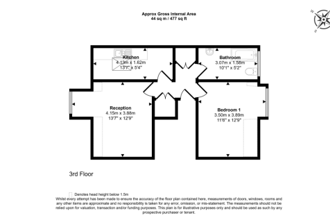 Flat D 186 Randolph Avenue, Maida Vale, London W9 1PE