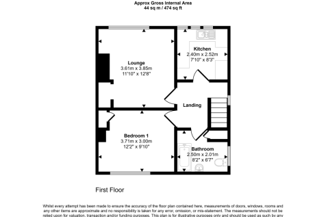 Flat A, 47 Goldings Crescent, Basildon, Essex, SS16 4RX