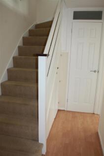 Hall, stairs and