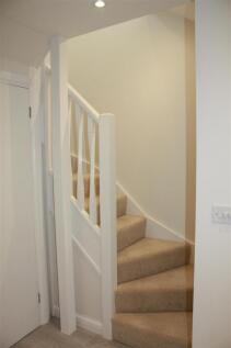 Staircase to first