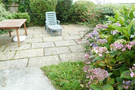 Paved patio