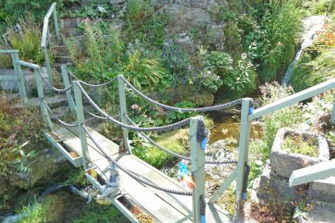 Bridge to garden