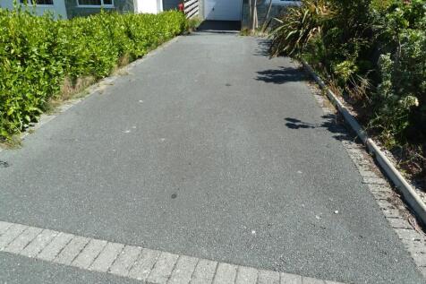 Widened driveway