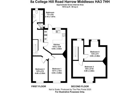 8a College Hill Road Harrow Middlesex HA3 7HH NEW