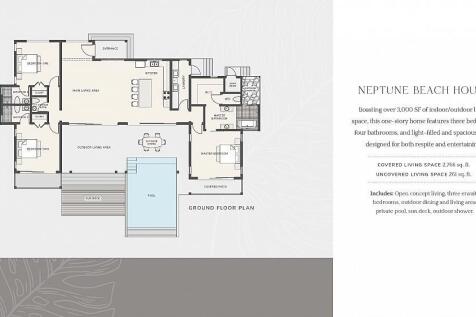 Neptune, The Beach Houses -  Falmouth Harbour