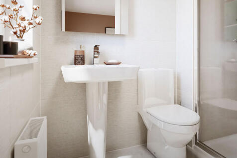 Image of en suite in 4 bedroom Glamis house type