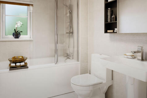 Image of bathroom in 4 bedroom Glamis house type