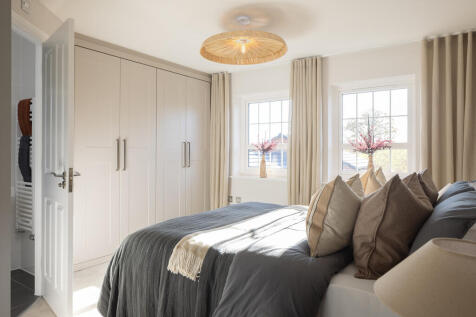 Internal shot of the main bedroom in the kirkdale