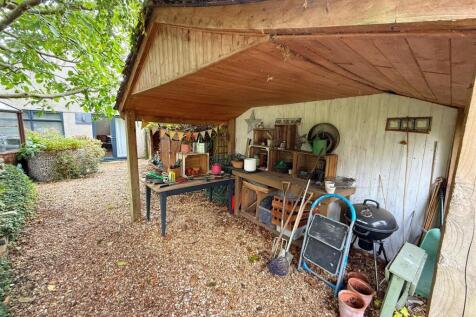 Covered BBQ Area