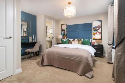 The three bedroom Plato - spacious main bedroom