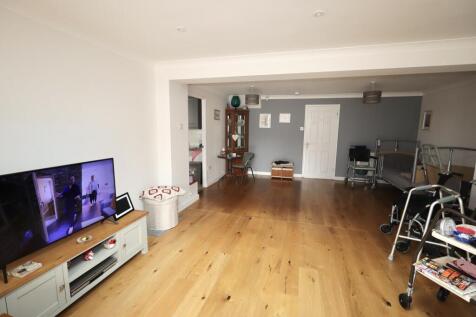 Open plan living area