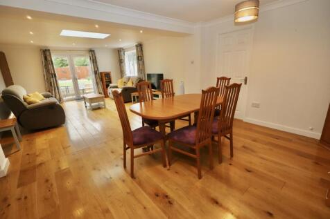 Dining room through to living room