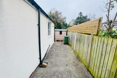 Rear of Property