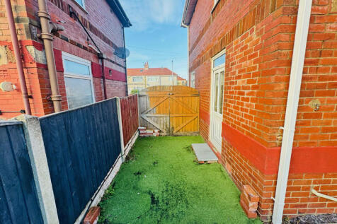 Rear of Property