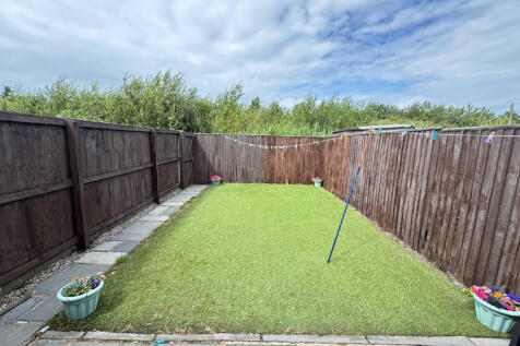 Rear of Property