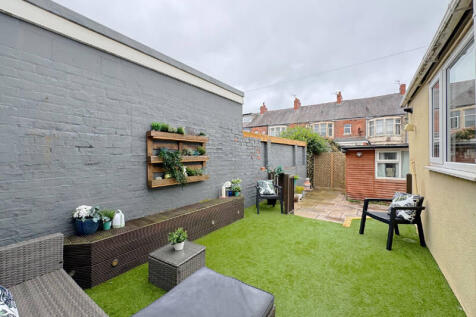 Rear of Property