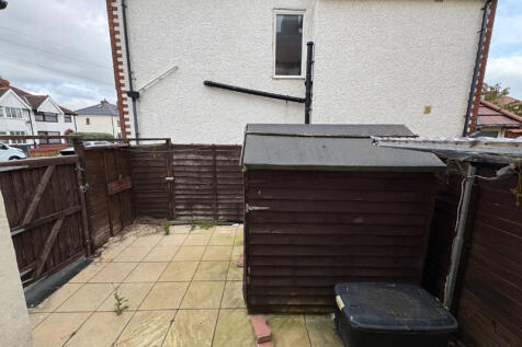 Rear of Property