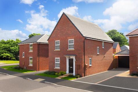External view of the detached Ingleby with front gabled roof