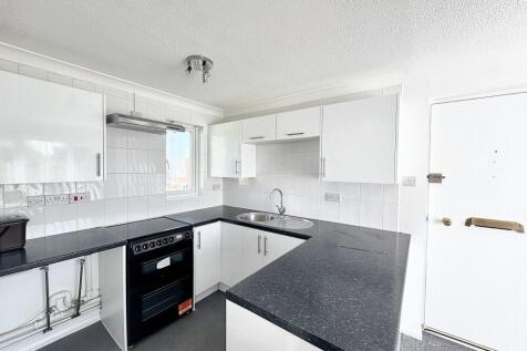 Open plan kitchen living area with eden may