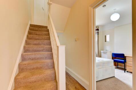 9 Coronation Street stairway and basement hallway