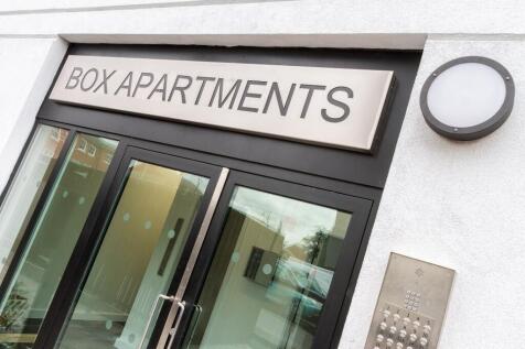 Box Apartments Entrance